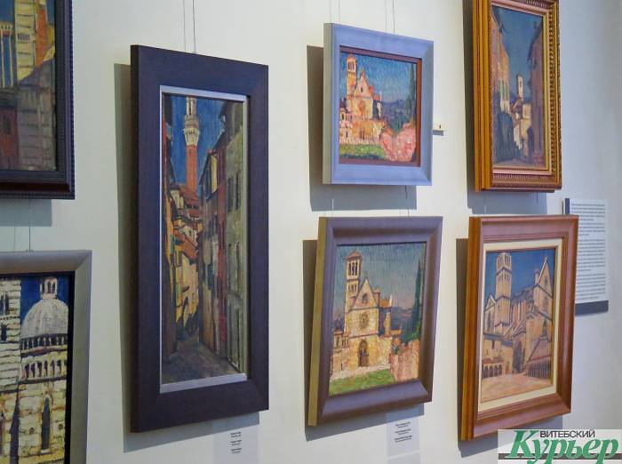В Художественном музее Витебска открылась выставка «Александр Штурман. Художник в путешествии»