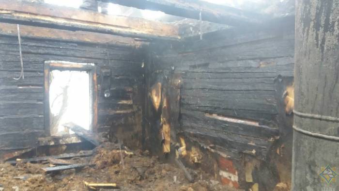 5 января в Витебской области на пожаре погибло три человека