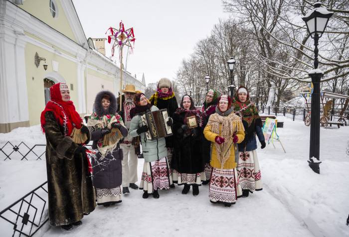 Как 7 января в в Витебске в Задвинье Рождество отмечали