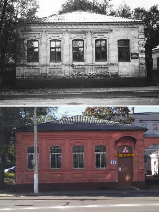 Дома, выжившие почти случайно на улице Ленина в Витебске