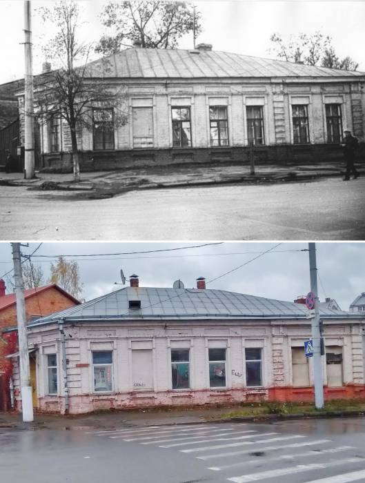 Дома на улице Ленина, где уцелела атмосфера старого города