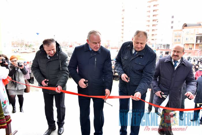 В Витебске новую поликлинику открыл премьер-министр Беларуси Сергей Румас