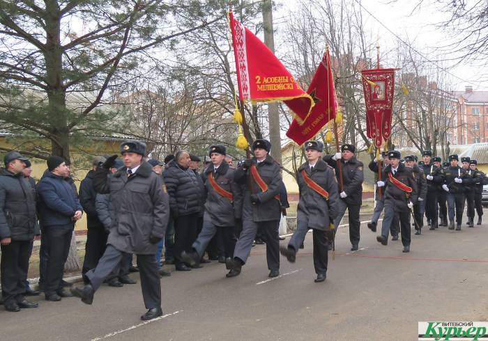 В Витебске прошел праздник, посвященный Дню внутренних войск Республики Беларусь