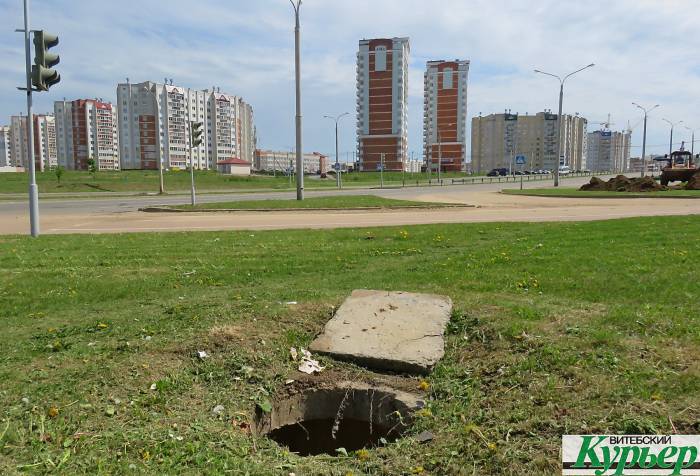 В Витебске в Билево поджидают очень опасные ловушки. С ними борется, как может, житель микрорайона
