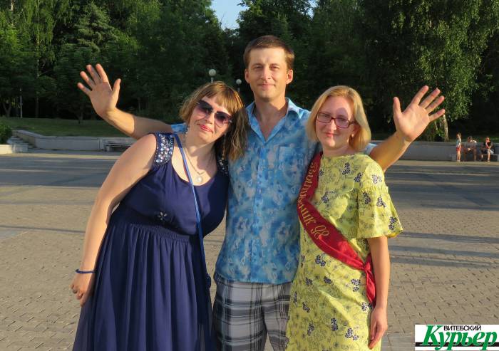 Как в Витебске прошел большой городской выпускной