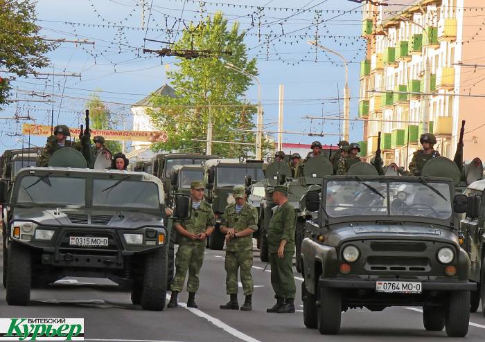 Таким будет парад на День Независимости в Витебске