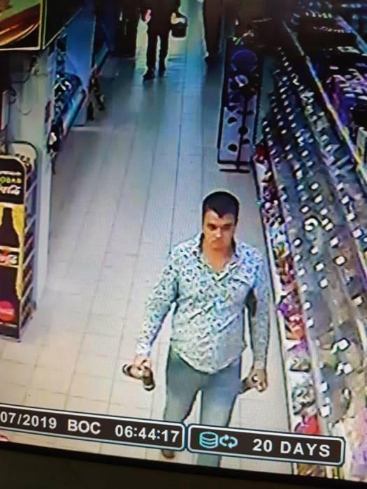 В Витебске разыскивают мужчину, который хулиганил 21 июля в магазине «Рублевский»