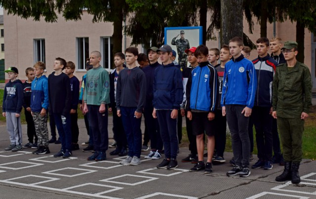 В Новолукомле открыли межшкольный центр допризывной подготовки на базе средней школы №1