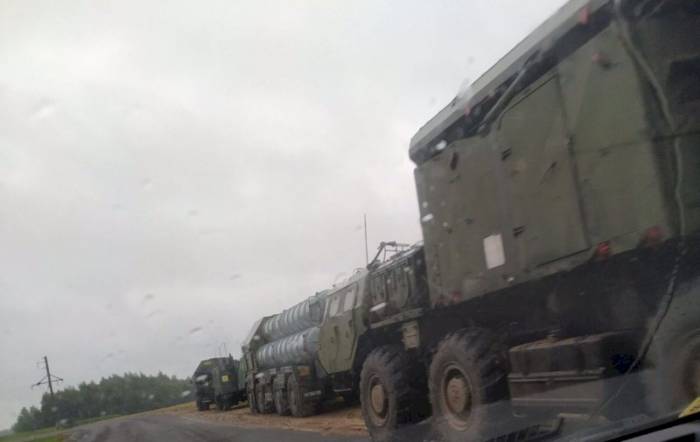 Как выглядит та самая С-300, которая вчера перевернулась под Полоцком