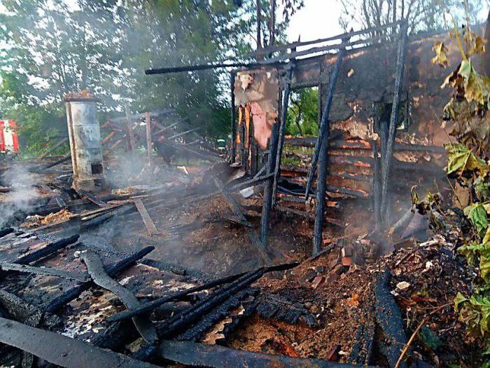 В Витебской области при тушении пожара погиб сотрудник МЧС