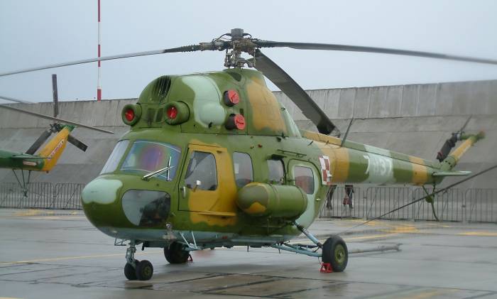 Четыре вертолета Ми-2В выставлены в Витебске на аукцион