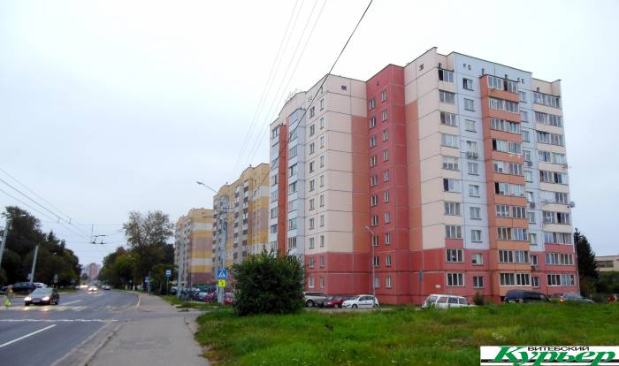 Где в Витебске находится улица с непонятной нумерацией домов