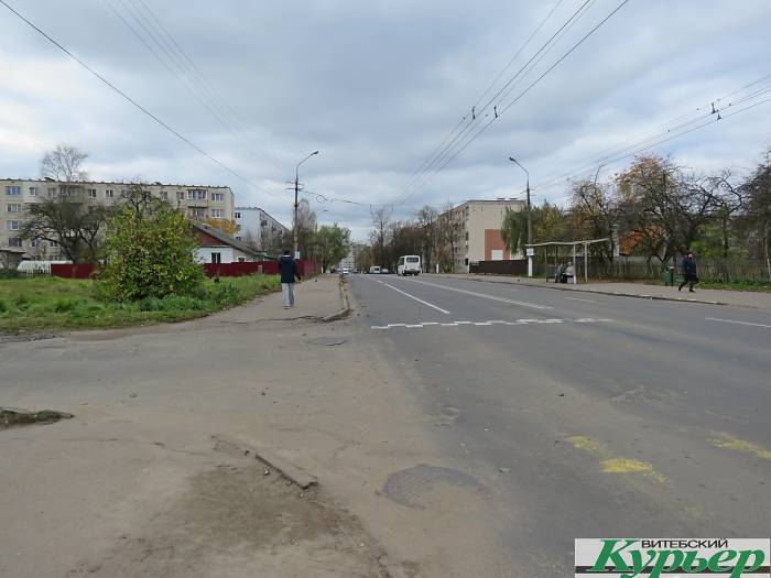 Новая дорога в Витебске должна соединить улицу Терешковой и улицу Лазо