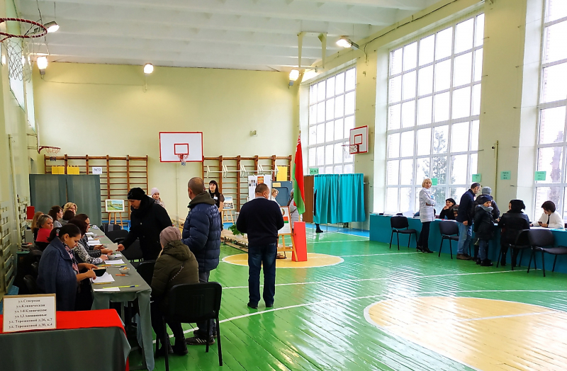 Что происходило на избирательных участках Витебска 17 ноября