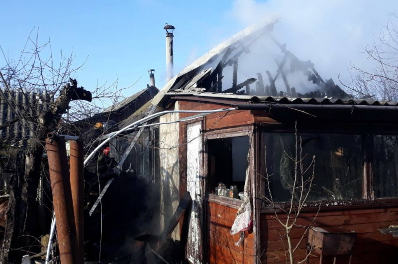в Витебской области сгорело 4 бани