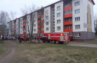 Пожар в Толочине