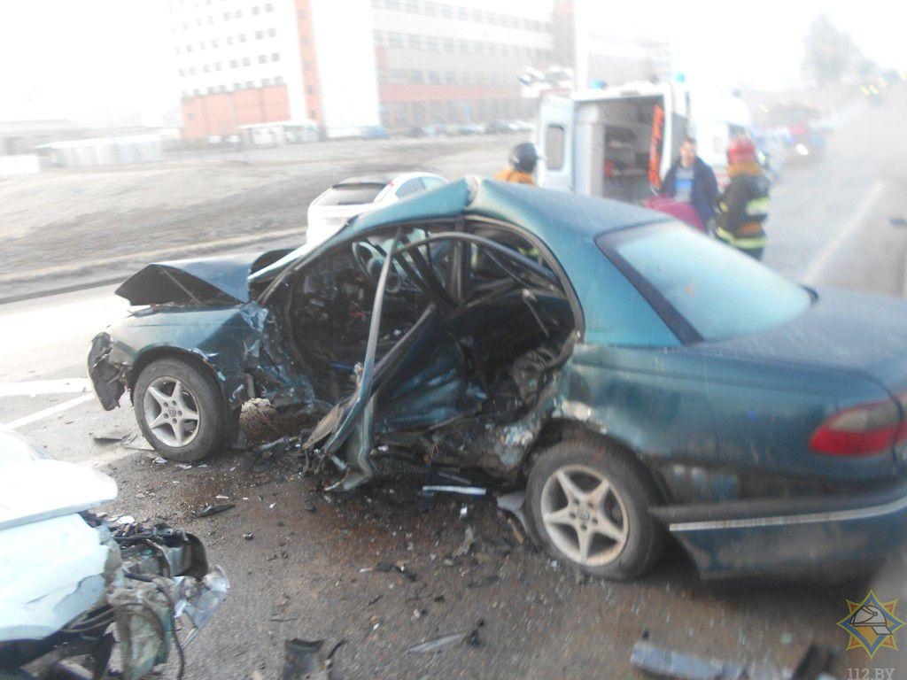 Авторазгром: серия серьезных аварий произошла утром в Витебской области – фото