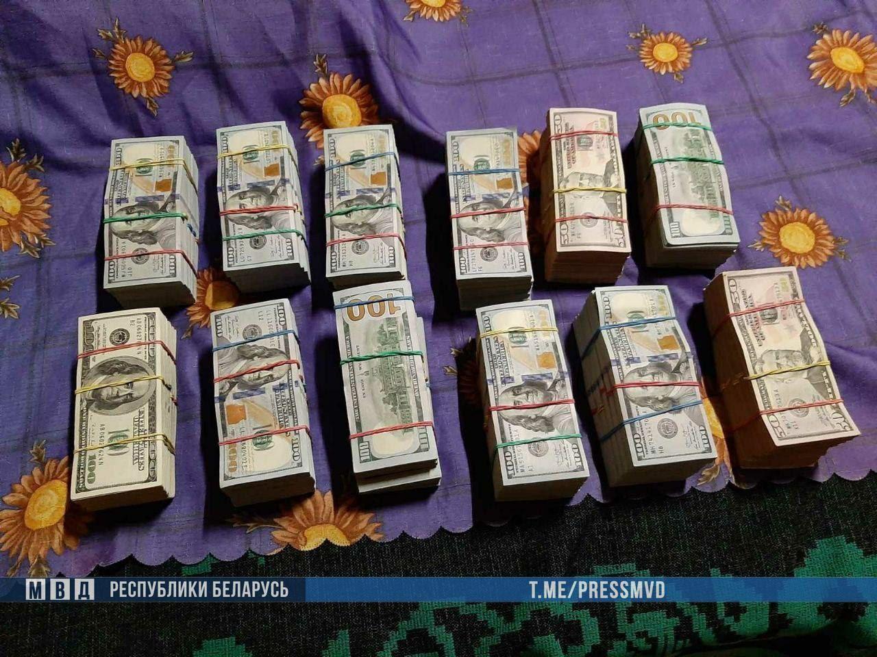 Опубликовано видео изъятия денег во время обыска в квартире Тихановского — фото и видео
