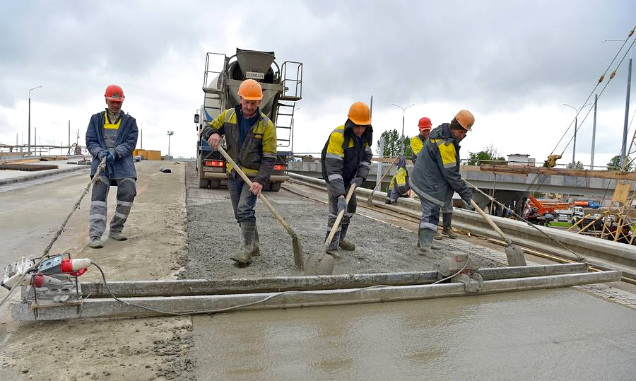 В Витебске завершается реконструкция Полоцкого путепровода