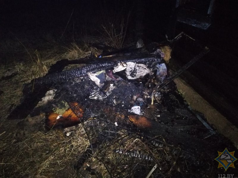 Подростки спасли односельчанина на пожаре в Витебском районе