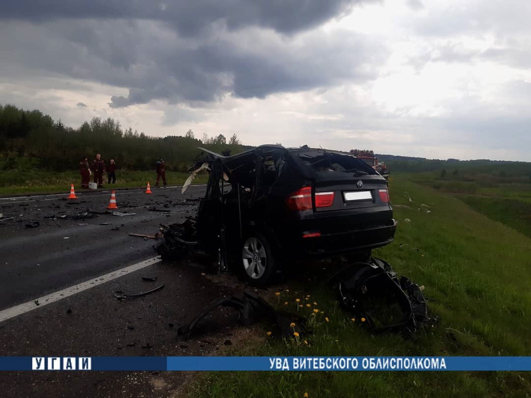 За неделю на дорогах Витебской области произошло 5 аварий, погибли 2 человека