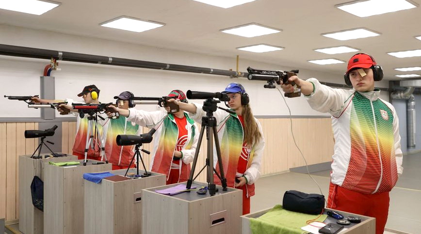 Два новых тира открылись в Витебском училище олимпийского резерва