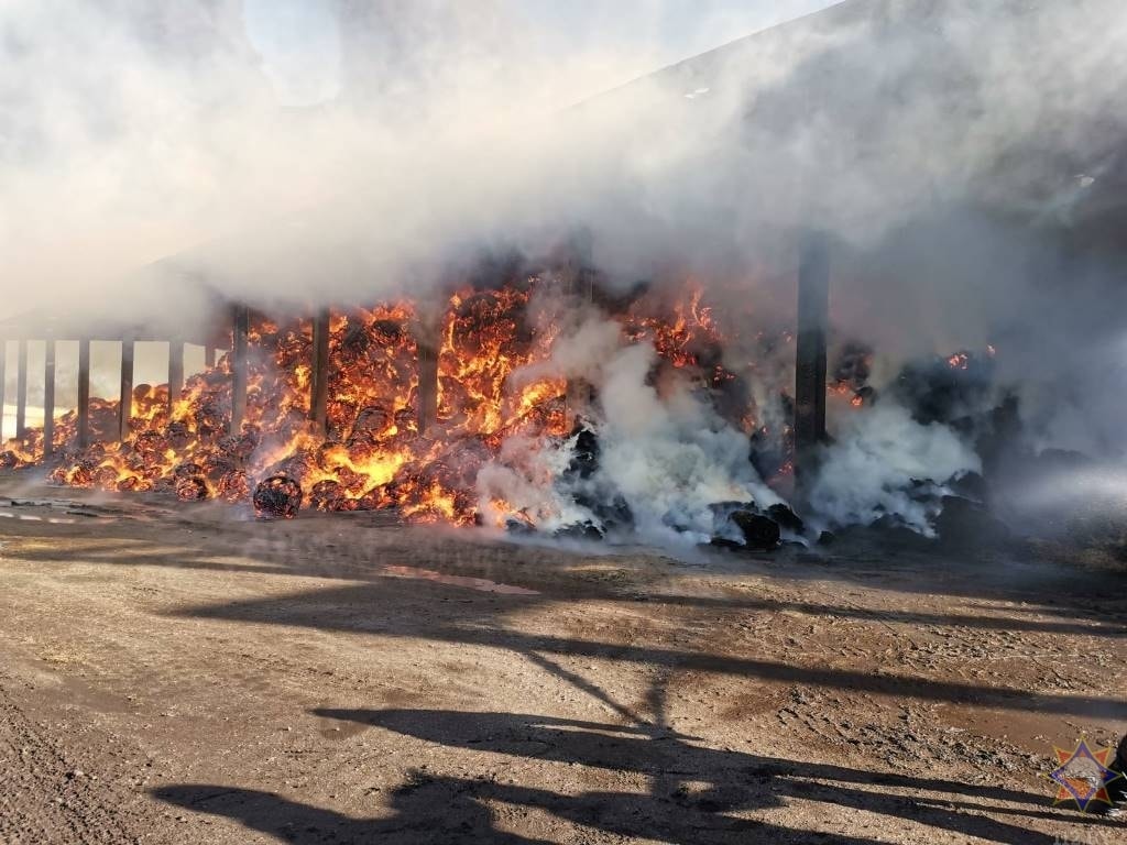 После пожара в Лиозно умер замначальника областного управления МЧС