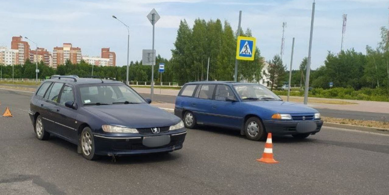 В Новополоцке женщина за рулем совершила наезд на пешеходном переходе