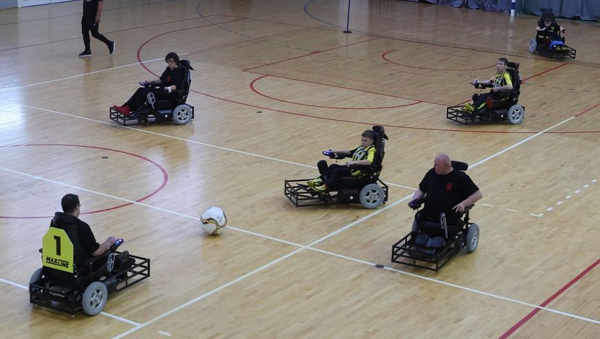 Первая в Беларуси команда по футболу на электроколясках создана в Витебске